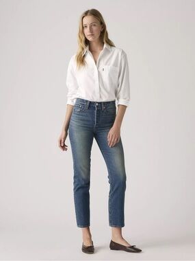 Levi's Women's Straight Leg Jeans - Blue Denim